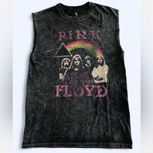 Junk Food Clothing Los Angeles Pink Floyd Graphic Rock and Roll RetroTee